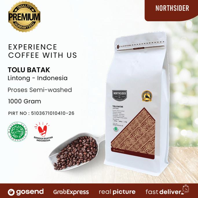 

[COD] BIJI KOPI ARABIKA TOLU BATAK (LINTONG) WASHED - NORTHSIDER COFFEE 1KG [COD]