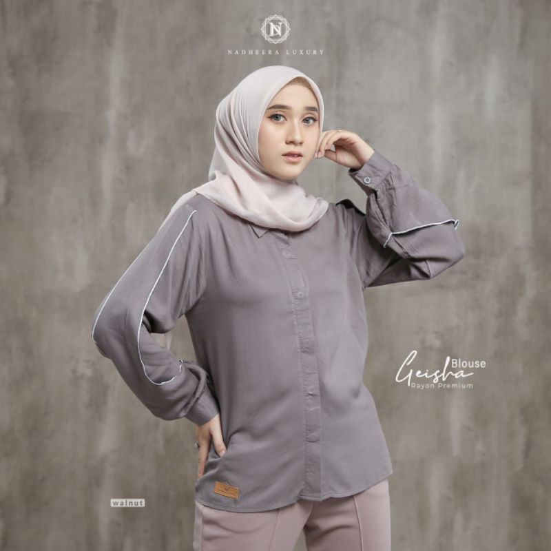 GEISHA BLOUSE by NADHEERA LUXURY