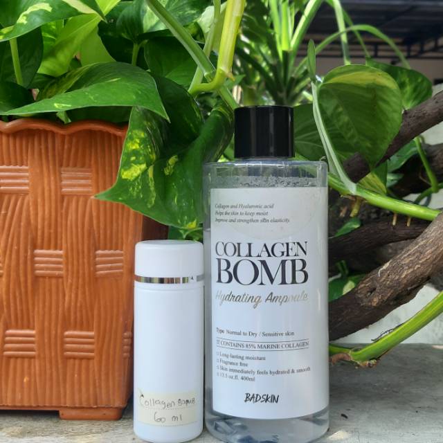 BADSKIN COLLAGEN BOMB hydrating ampoule share in bottle 60ml