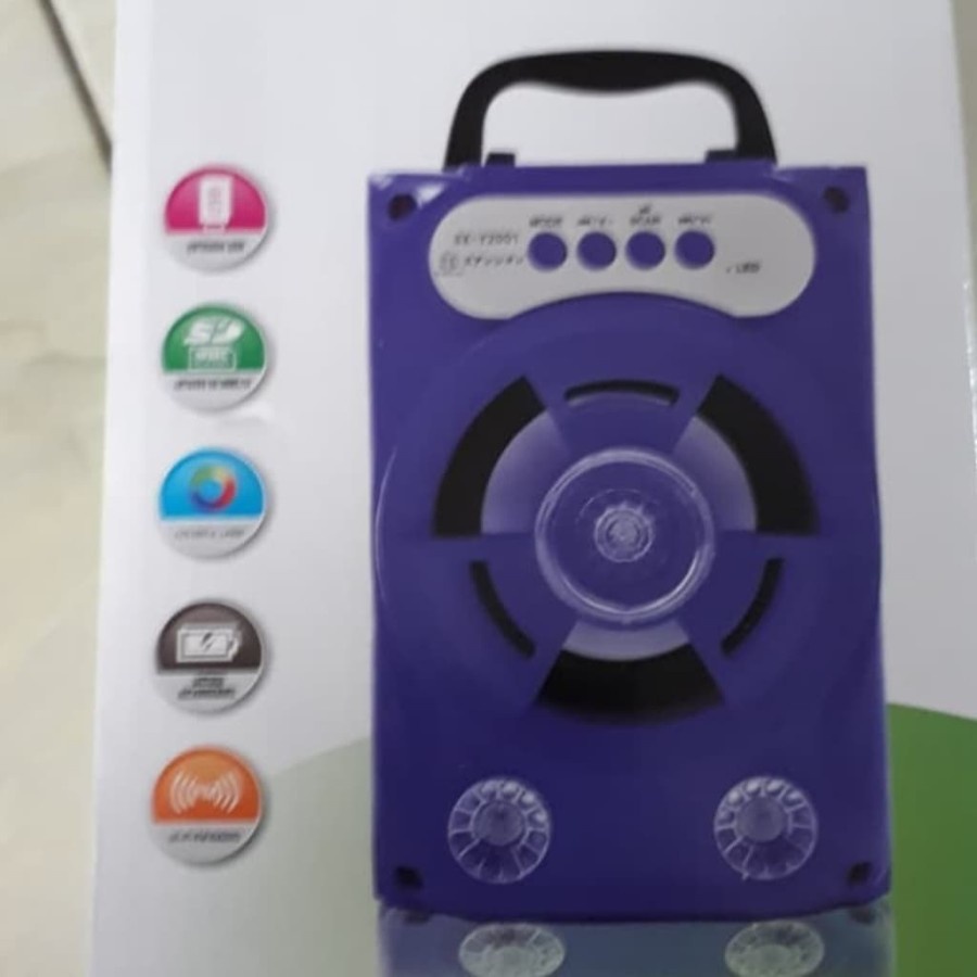 Promo Terbaru!!!! Speaker Portable Bluetooth SX Y-2001 Extra Bass Berkualitas Terbaik