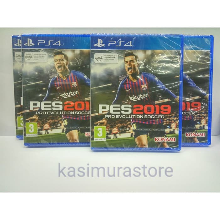 BD GAME PS4 PES 2019 REG 2 ORIGINAL