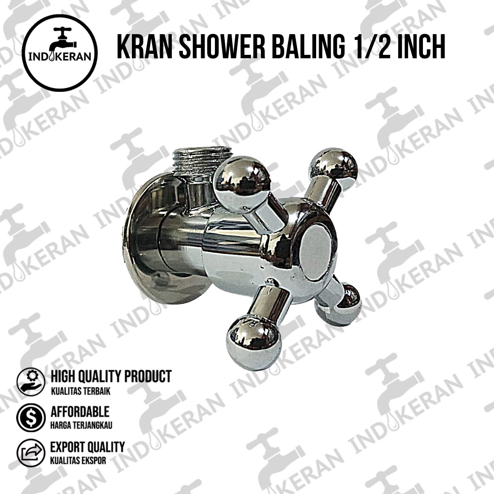 INDOKERAN - Kran F Shower Baling - 1/2 Inch