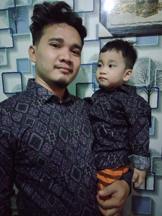 Kemeja Batik Couple Ayah Anak Murah