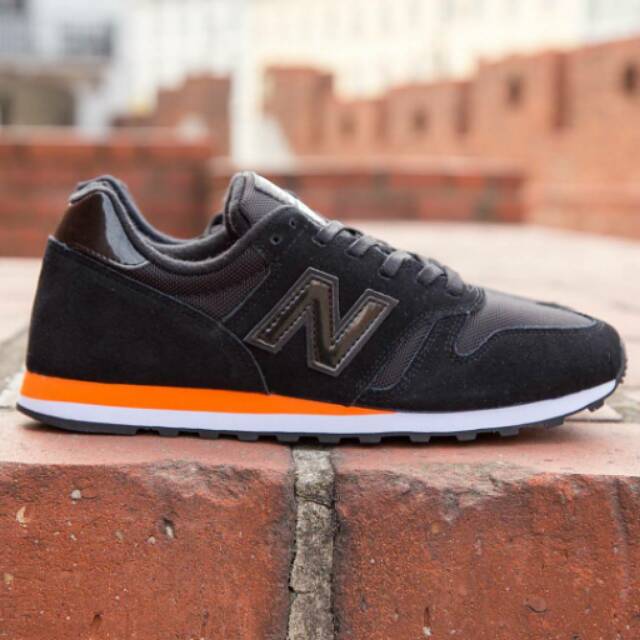 Jual New Balance ML373MB Black Orange Indonesia|Shopee Indonesia