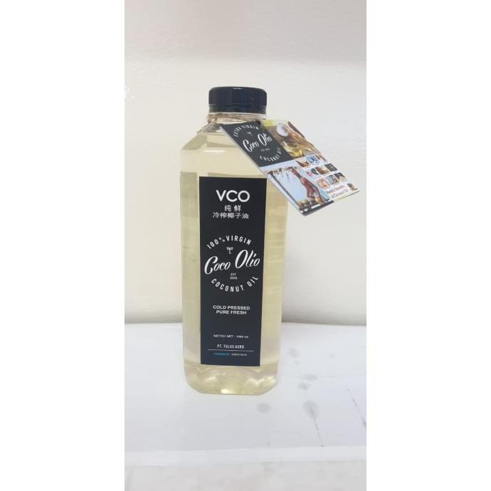 VCO COCO OLIO 1000 ML COLD PRESSED VIRGIN COCONUT OIL 100% VCO Lc