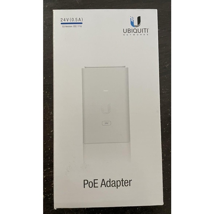 adaptor poe ubiquiti 24v 0,5a