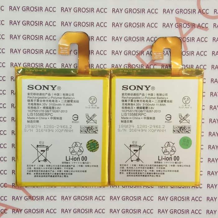Baterai Original Sony Xperia Z3 D6903 D6553 L55 LIS1558ERPC