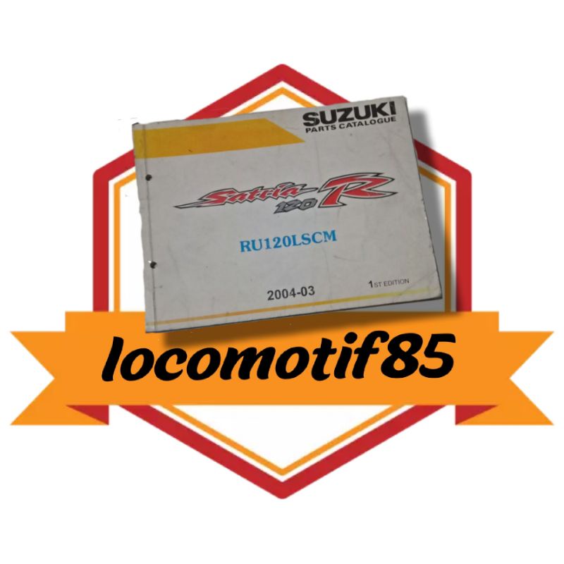 Copy Part katalog Suzuki Satria Hiu