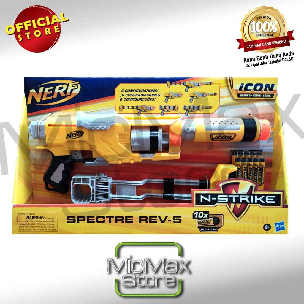Nerf N-Strike NStrike Icon Series Spectre Rev.5 Rev5