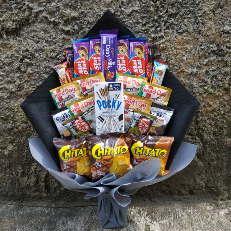 

buket snack bouquet wisuda