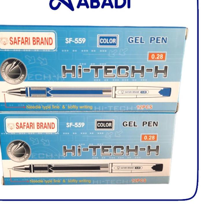 

Terlaku... Bulpen Hitech-H Safari Pen Gel Bolpoin (1pak = 12pcs) produck terbaik