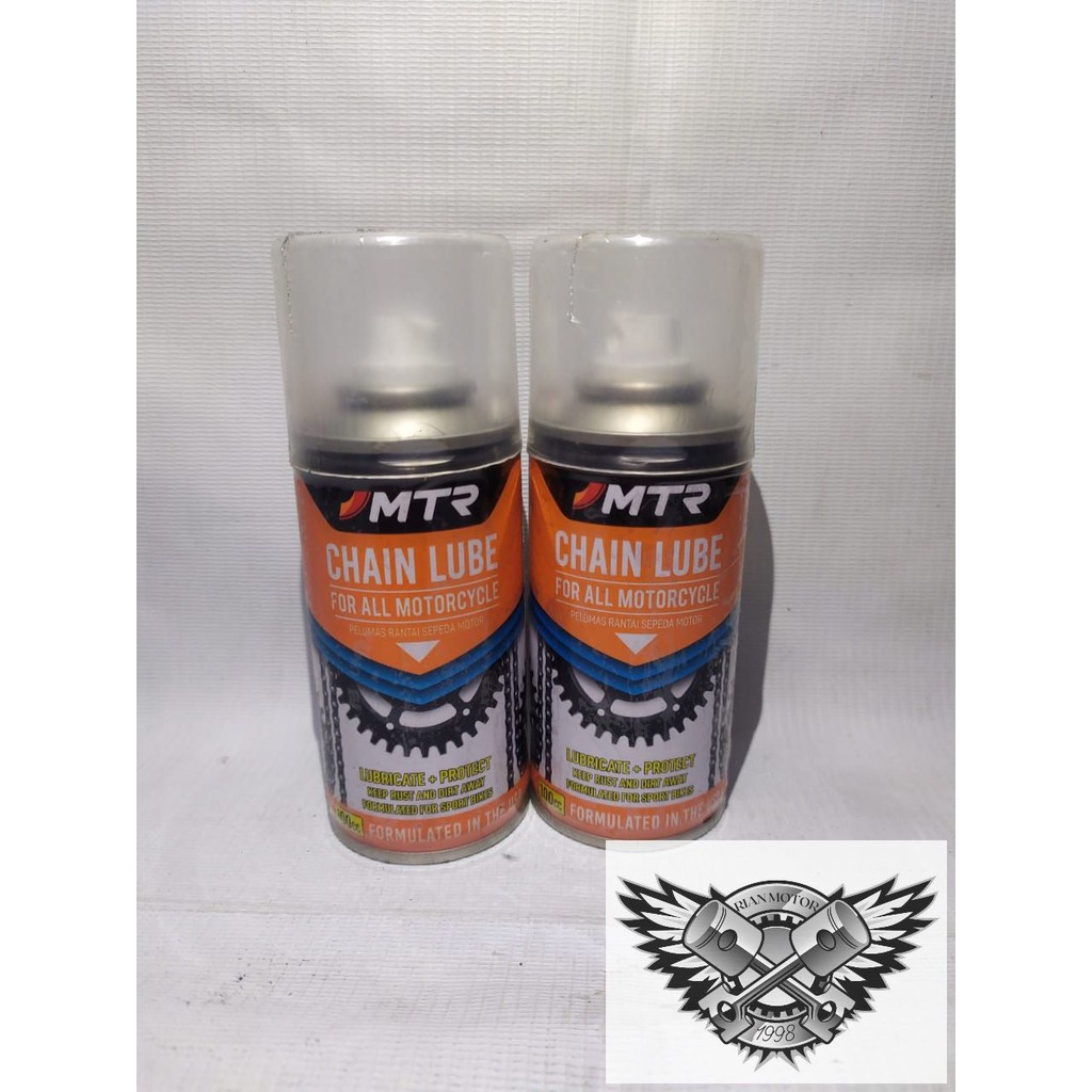 PELUMAS RANTAI CHAIN LUBE MTR Pelumas rantai UK. 100ML Original MTR