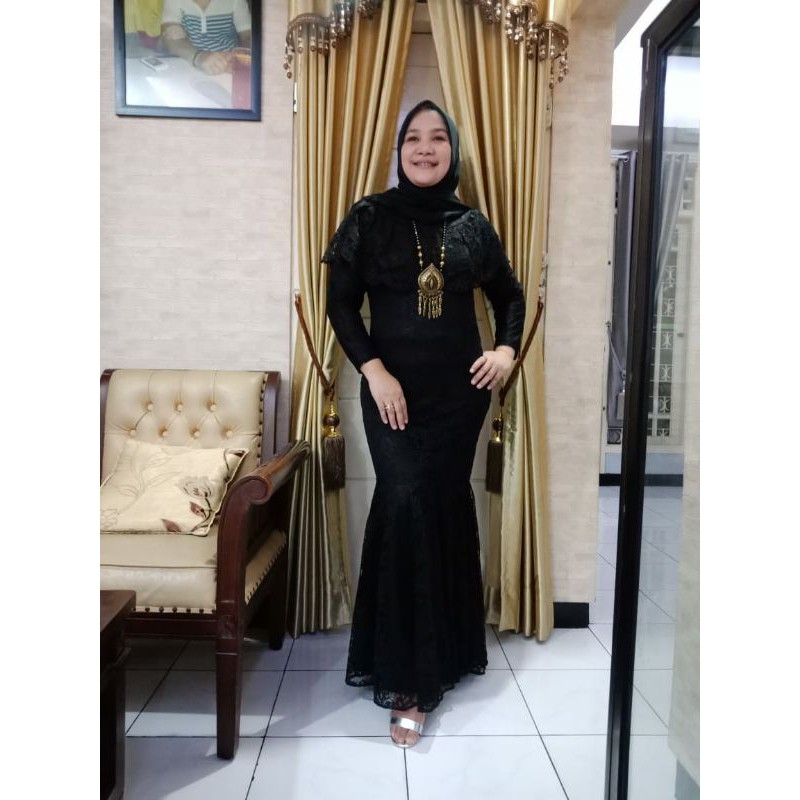 gamis brokat duyung / kebaya baru