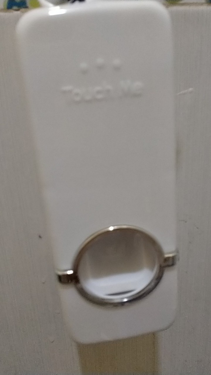 Dispenser Pasta Gigi / Odol Dan Tempat Sikat Gigi - Putih Nd