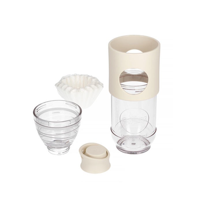 Cafflano - Portable Brewing Bottle (Ivory) | Pembuat Kopi Portabel-1