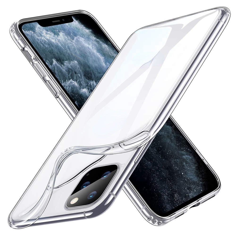 Soft Case Silikon TPU Bening Transparan untuk Apple iPhone 11 11 Pro X XS Max XR 6S 7 8Plus