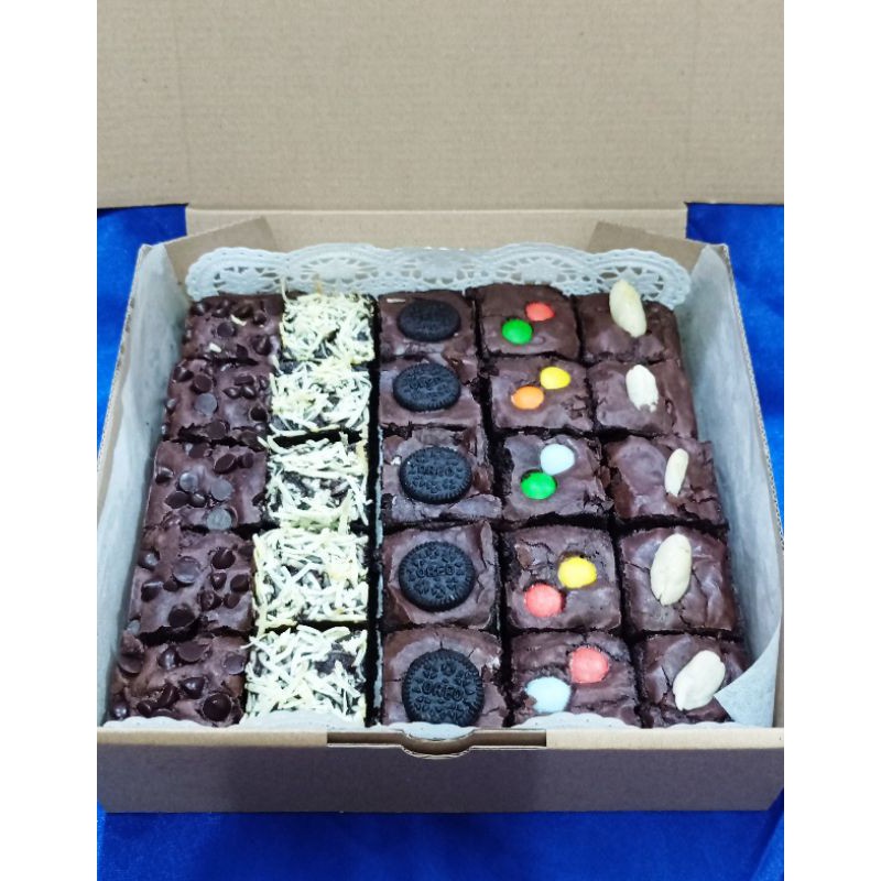

Fudgy Brownies uk 20x20