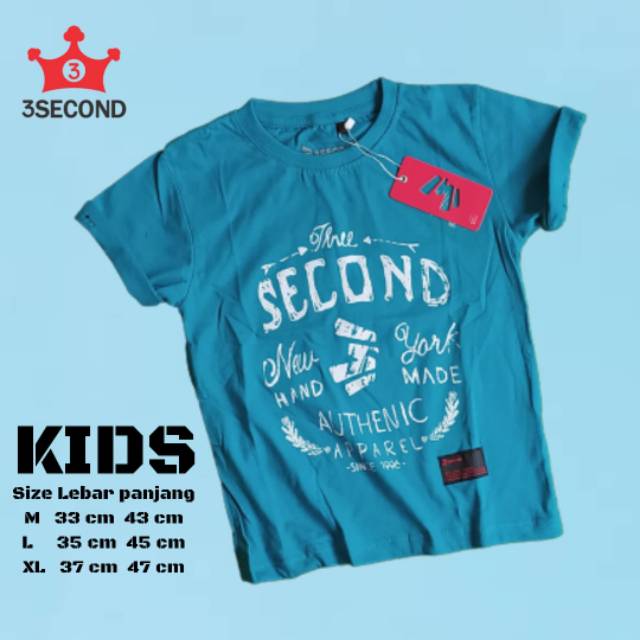 NEW | KAOS ANAK | 3SECOND