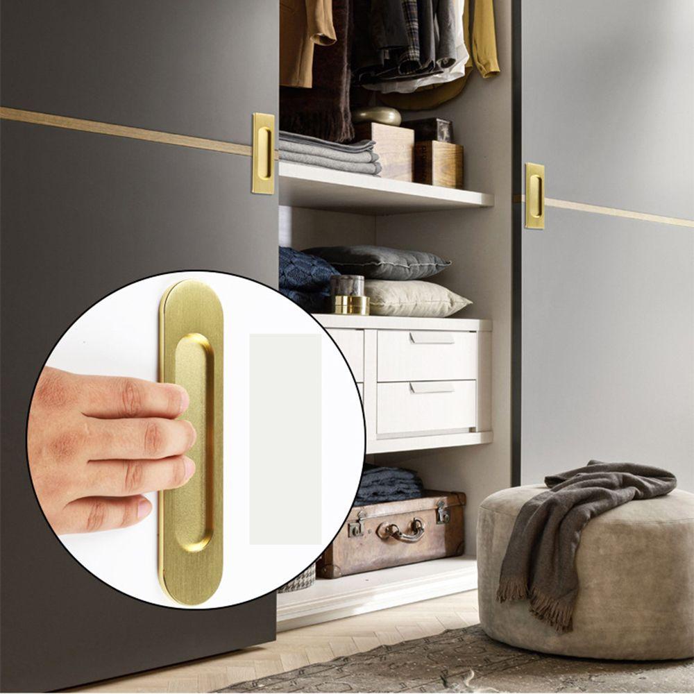 CHOOKYY Handle Pintu Geser Knob Alat Bantu Furniture Perekat Diri Serbaguna