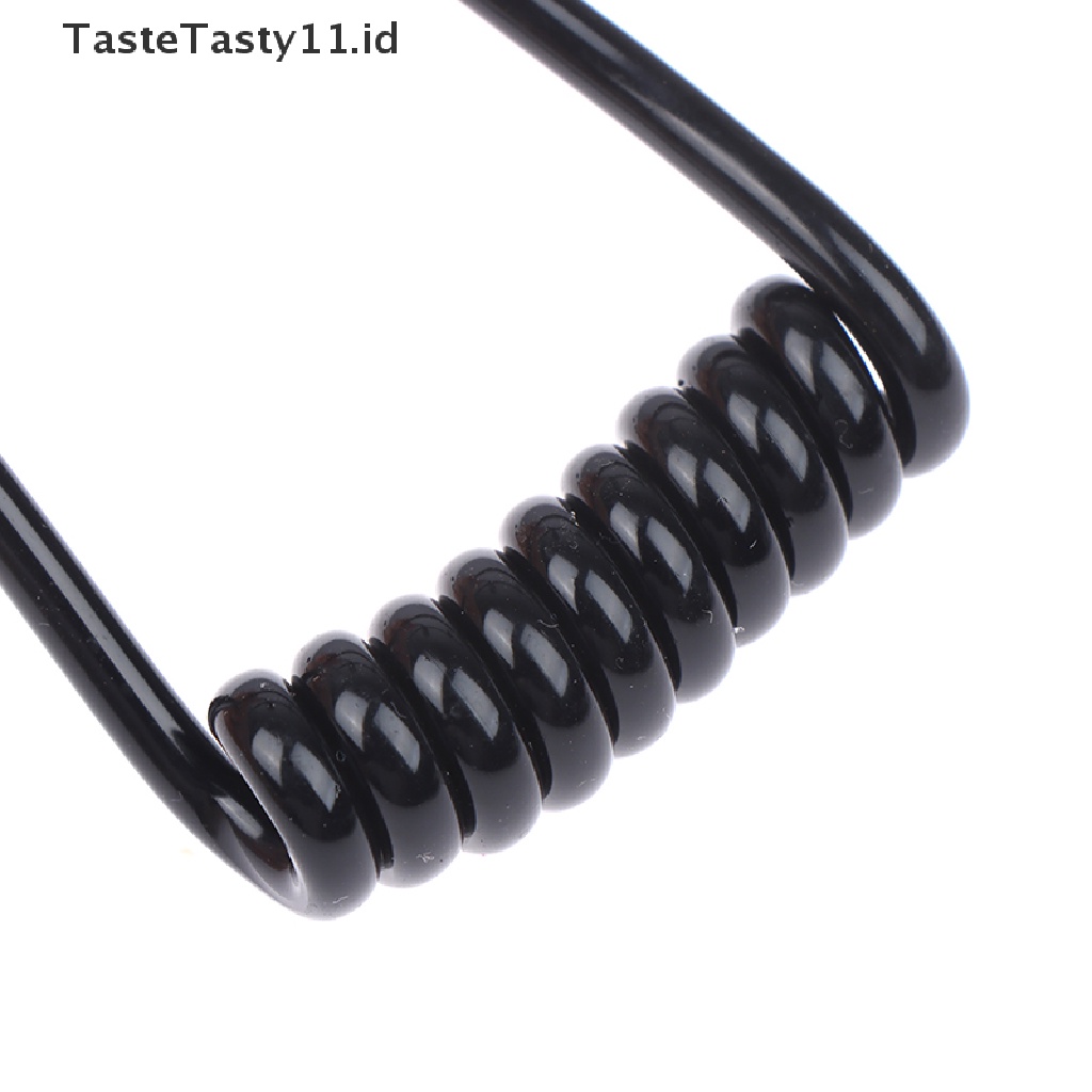 【TasteTasty】 Spring Air Tube Walkie Talkie Earphone Replacement For Radio Earpiece Headset .