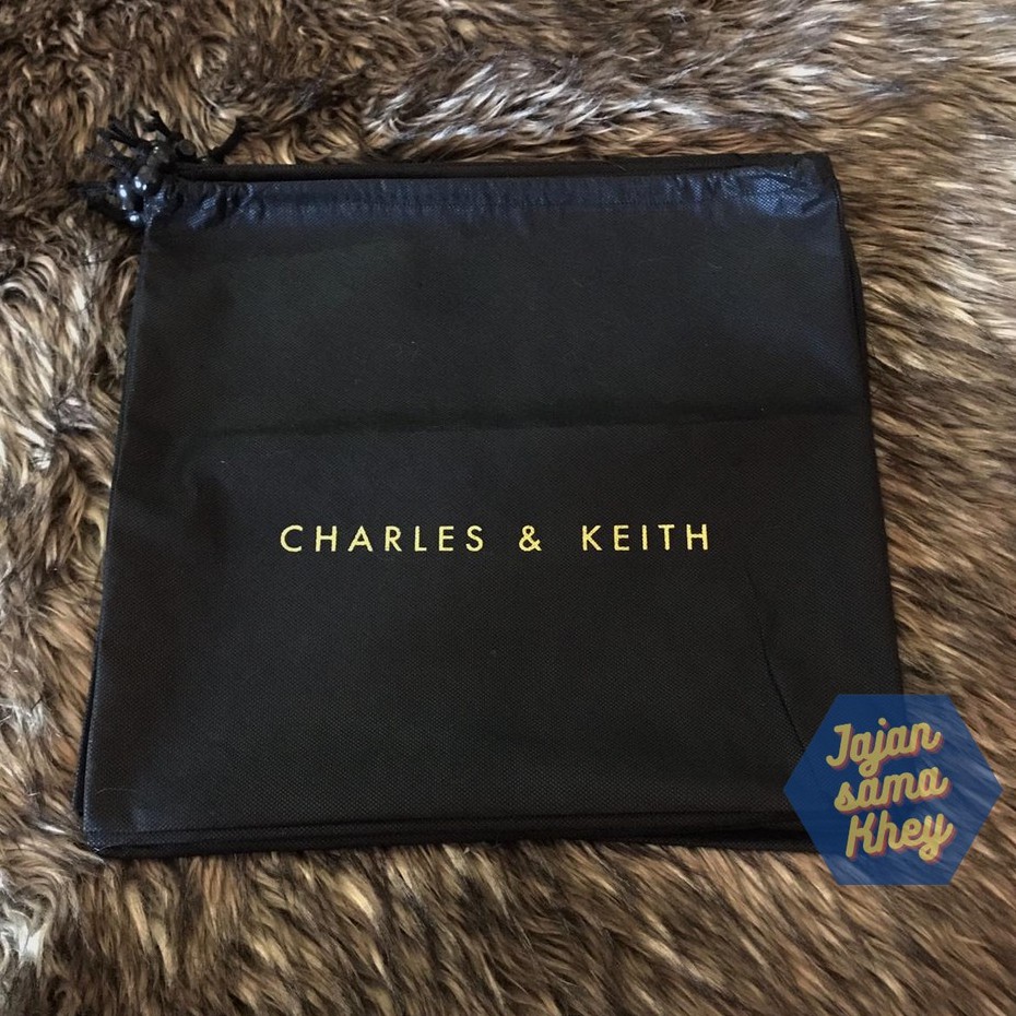 CHARLES KEITH Dustbag Serut / Charles Keith Cover / Dust Bag / DB Branded