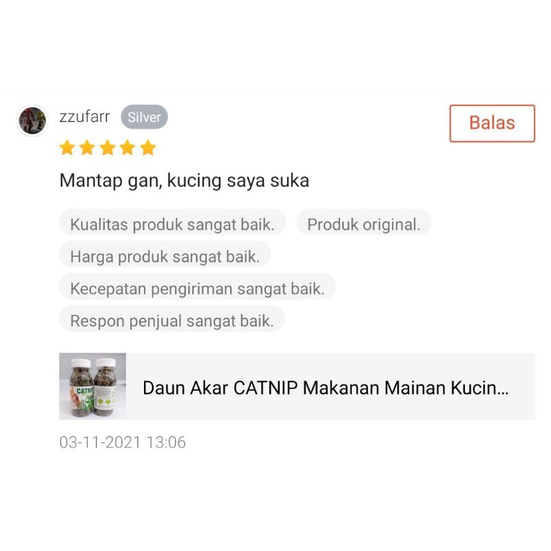 CATNIP BOTOL - Daun Akar CATNIP Makanan Mainan Kucing Catmint Bikin Kucing Fly Obat Stress Kucing