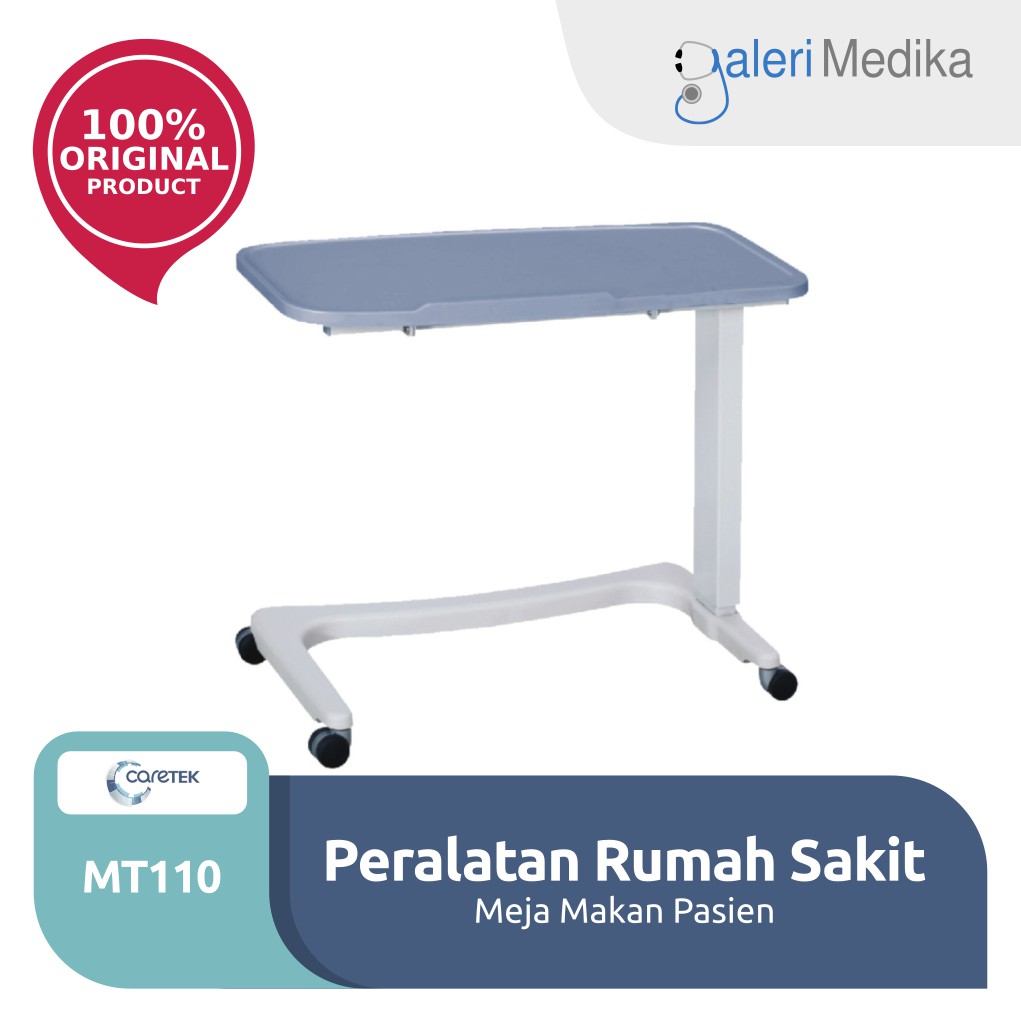 Caretek MT110 Overbed Table / Meja Pasien Rumah Sakit