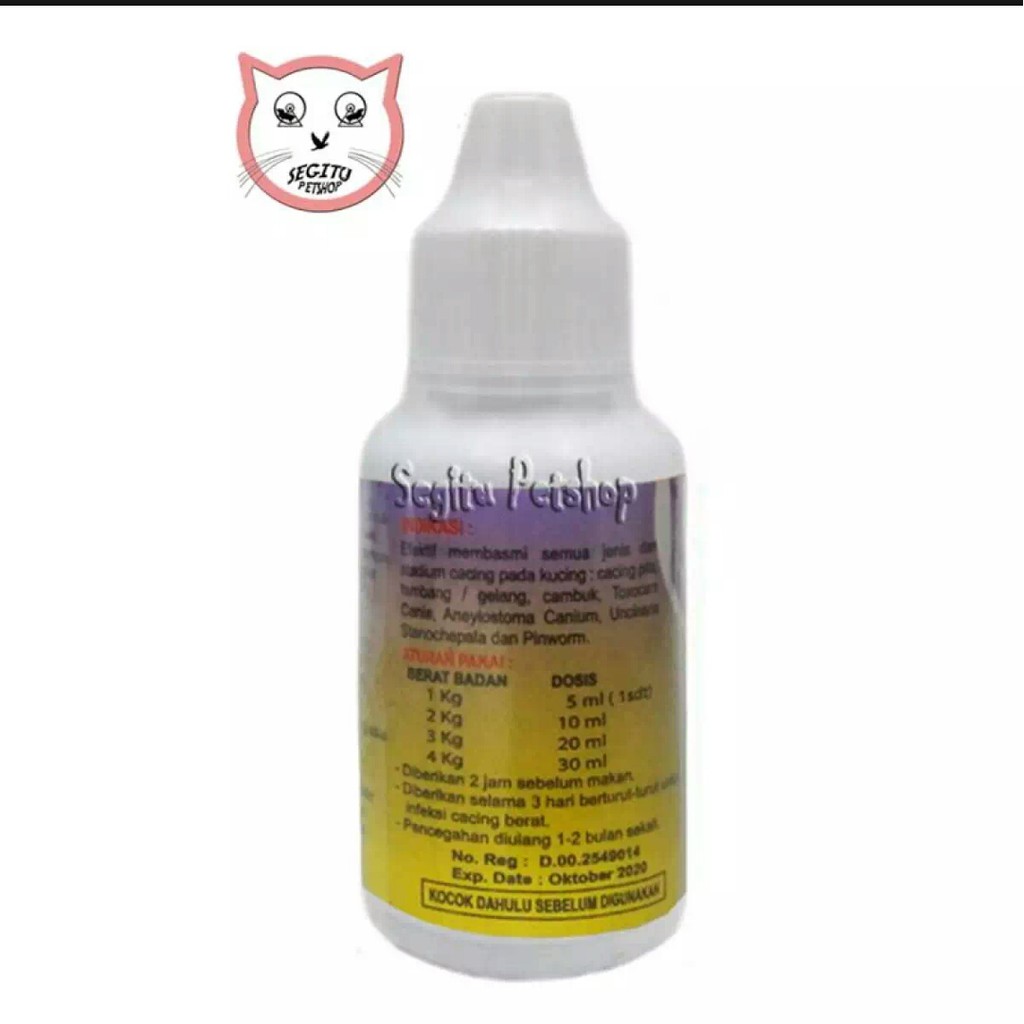 Obat Kucing Kitten Cacingan WORMIX