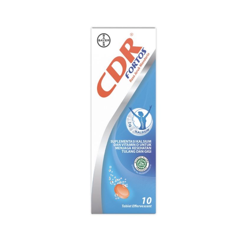 CDR FORTOS suplemen kalsium dan vitamin D