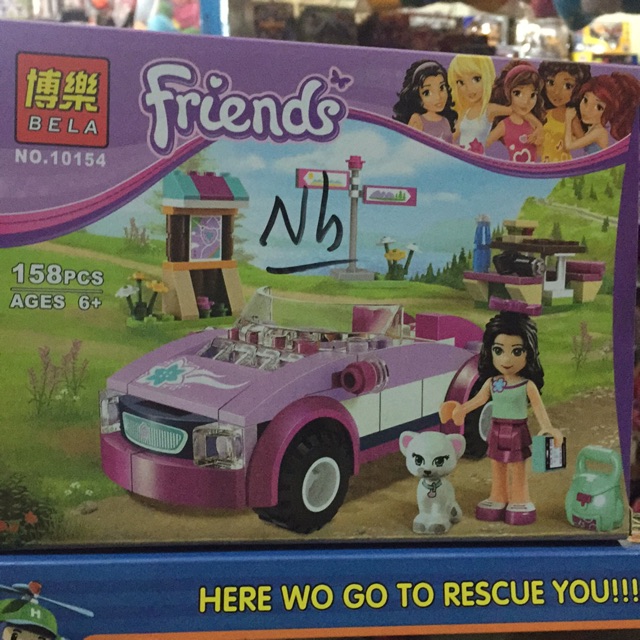 Lego Bela Mobil + Anjing Lucu Perempuan