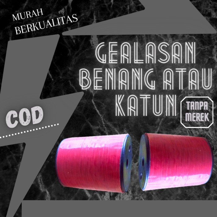 Gelasan Layangan Benang Katun Tajam Murah Berkualitas Tanpa Merek