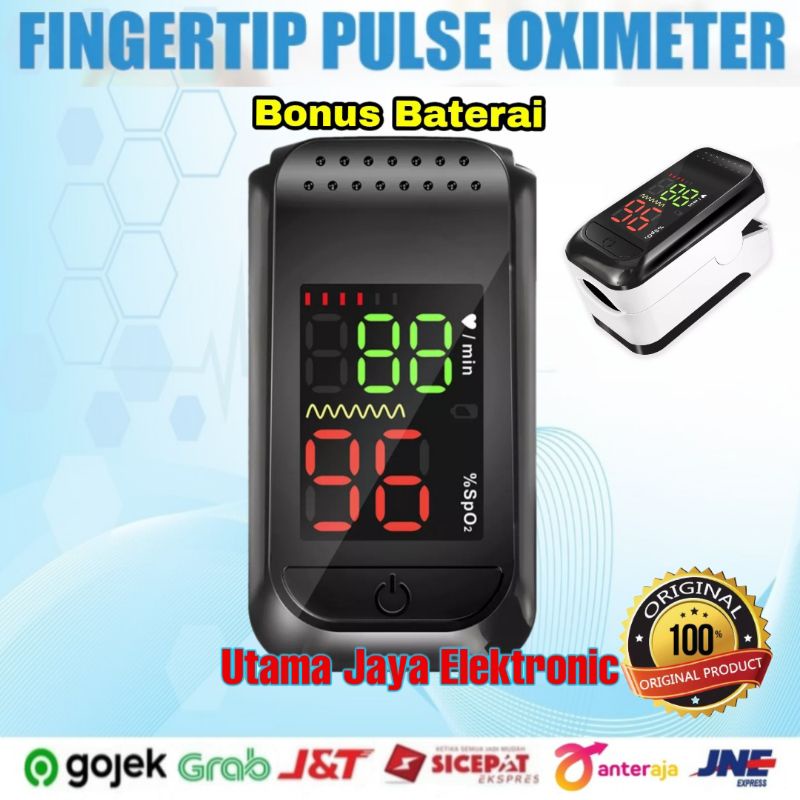 Fingertip Pulse Oximeter Oximetry Sp02  Oxymeter Saturation Monitor