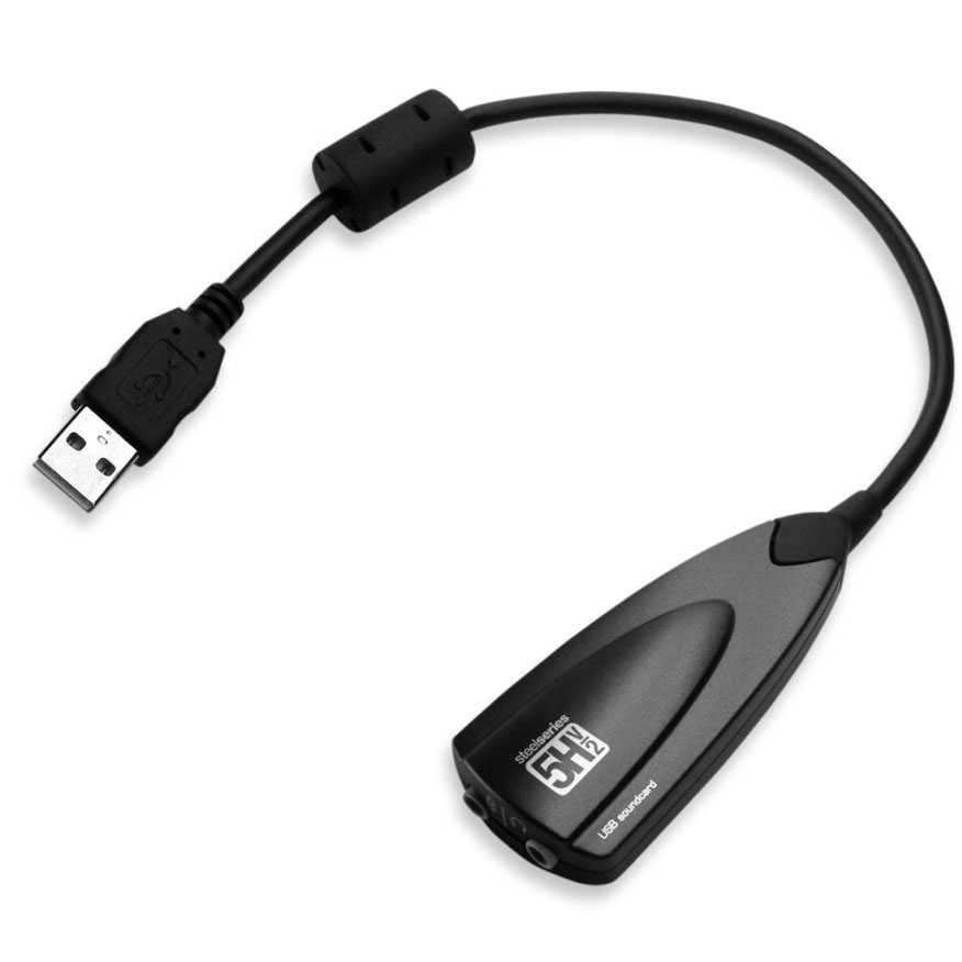 Virtual 7.1 Channel Sound Card Adapter USB Audio 3.5 Mm Headset untuk untuk PC Desktop Notebook