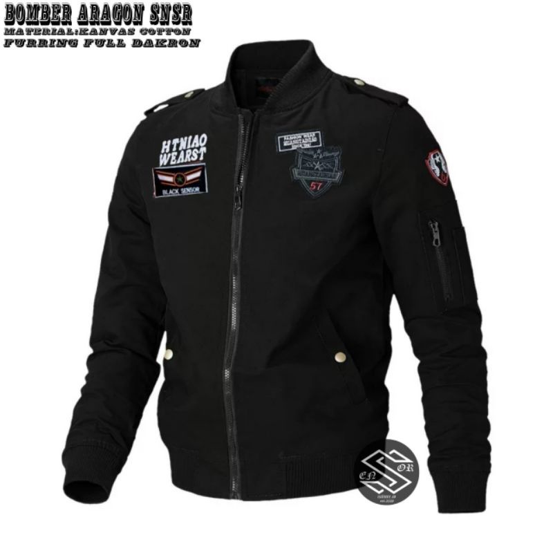 jaket bomber pria / jaket pria style aragon premium