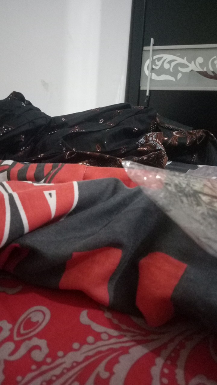 Gamis Batik Terbaru Sopan Ulir