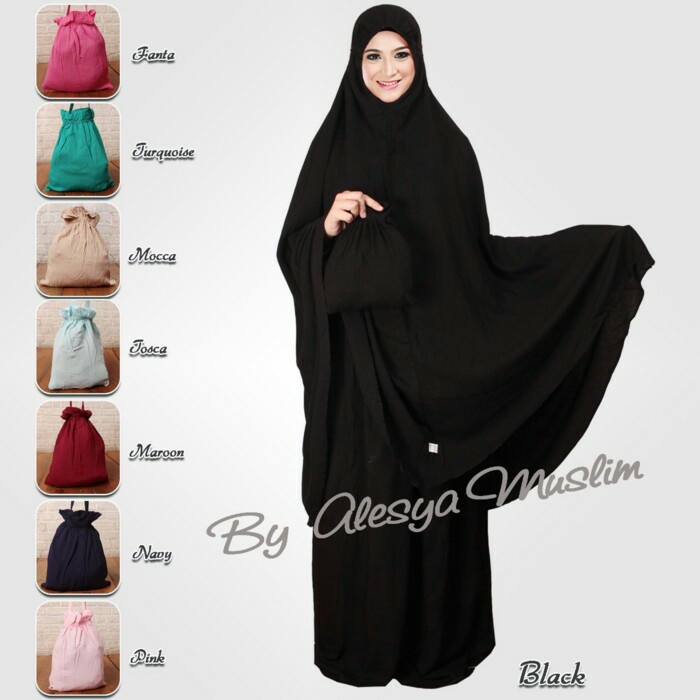 MUKENA- MUKENA BALI POLOS JUMBO -MUKENA.