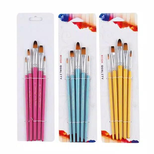 

Paint Brush Set Kuas Lukis Cat Air Akrilik Cat Minyak