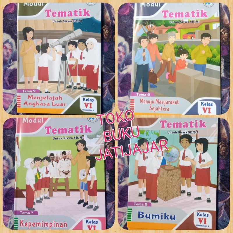 Lks Kelas 6 Semester 2 Modul Tematik Bina Pustaka 2018