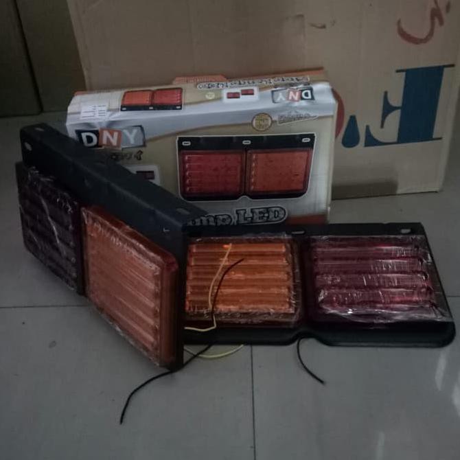 SET Stop Lamp - Lampu Stop/Rem LED Anti Pecah Hino 2 Warna DNY 102