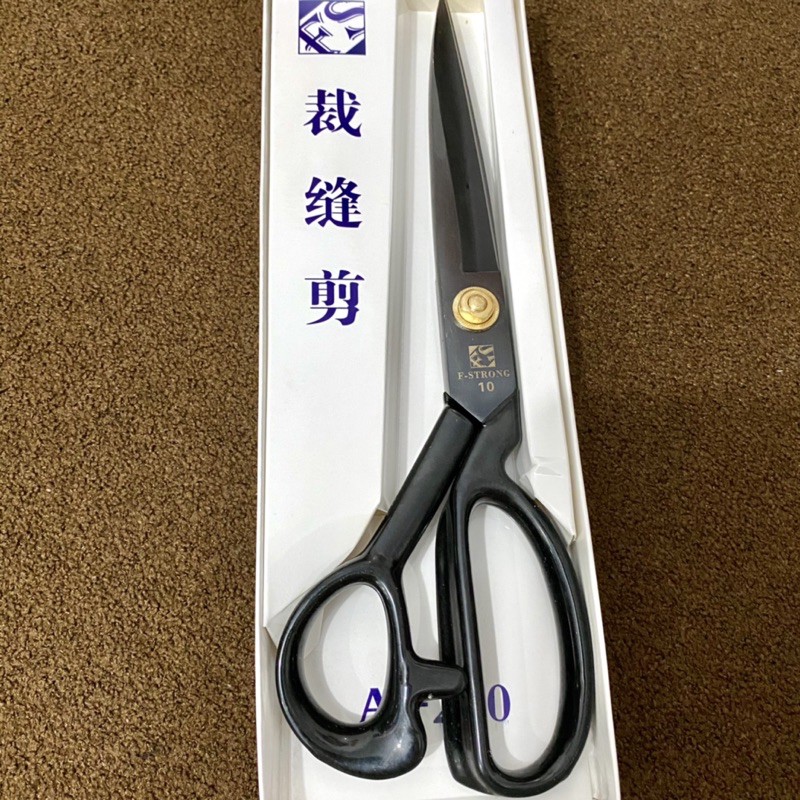 Gunting Kain 8”, 9”, 10” 12” F-Strong / Tailor Scissors /  Gunting Penjahit Besar / Gunting Kain / Gunting Fstrong / gunting kain merk fstrong