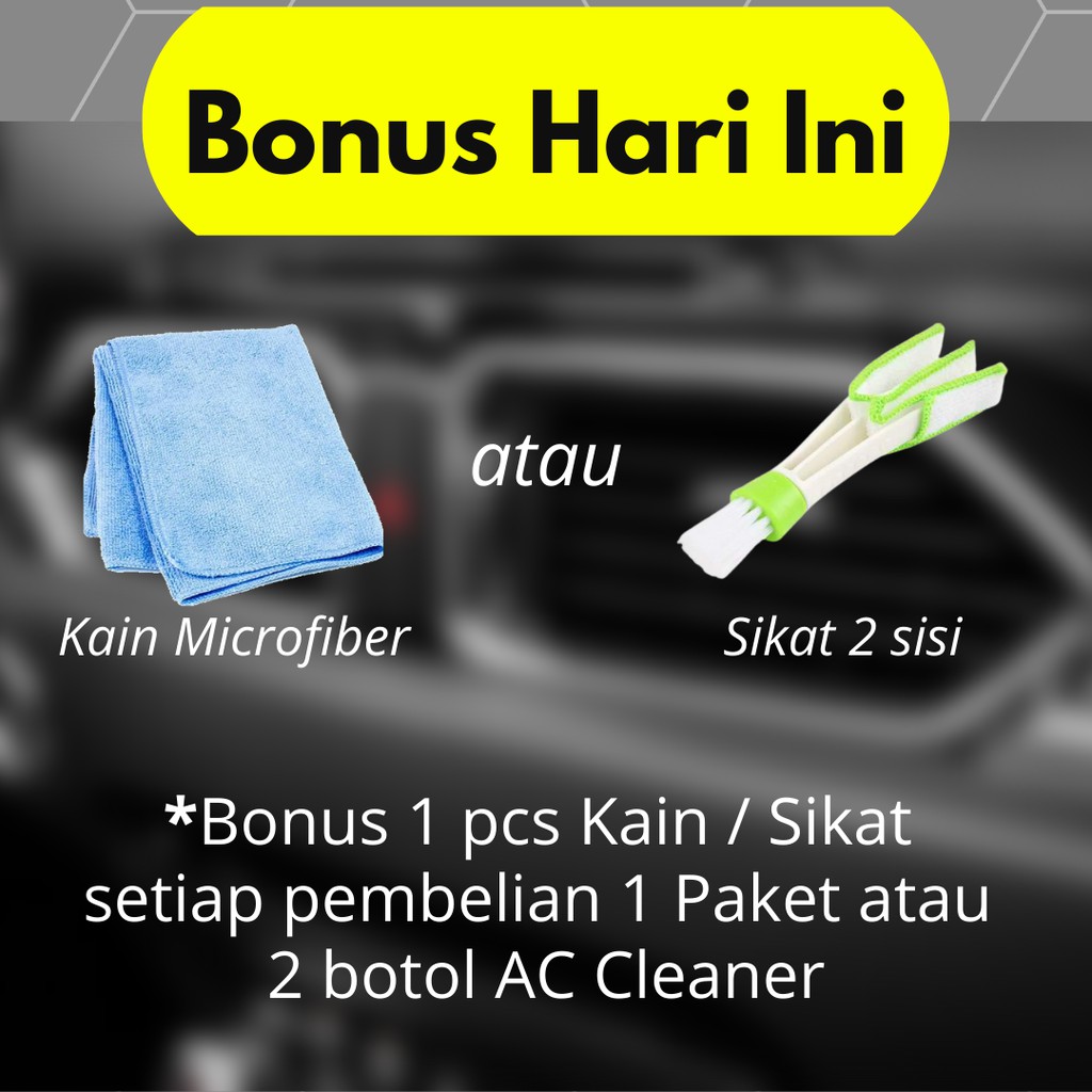 AC Refresher &amp; Cleaner Spray - Pembersih / pendingin / pengharum Ac mobil dan split kamar ruangan