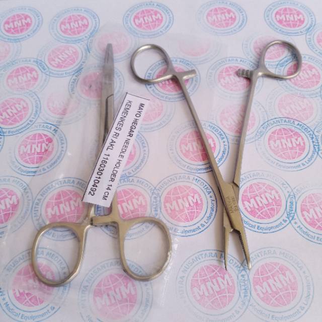 Mayo Hegar 14cm Marwa Needle Holder 14cm Yamaco