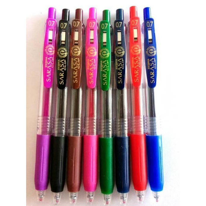 

HOT SALE Pulpen Gel Sarasa Clip Warna 0.7 mm Terjamin