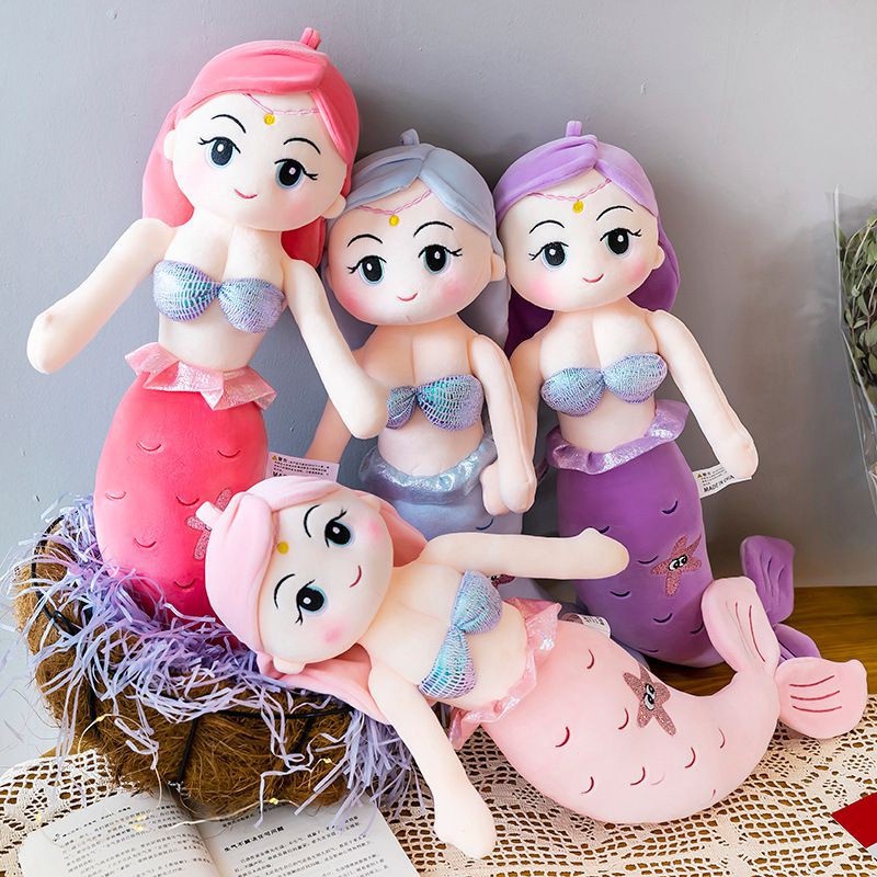 Boneka Putri Duyung Mermaid Mainan Terbaru Untuk Anak Perempuan Halus Dan Lembut