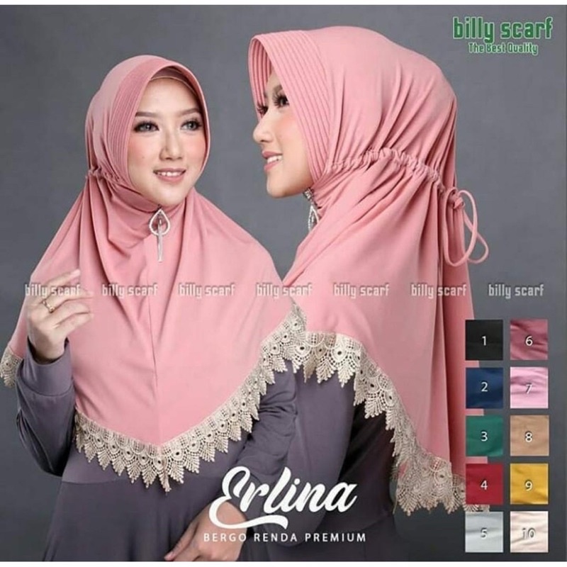 ERLINA BERGO RENDA PREMIUM // BERGO TALI SERUT