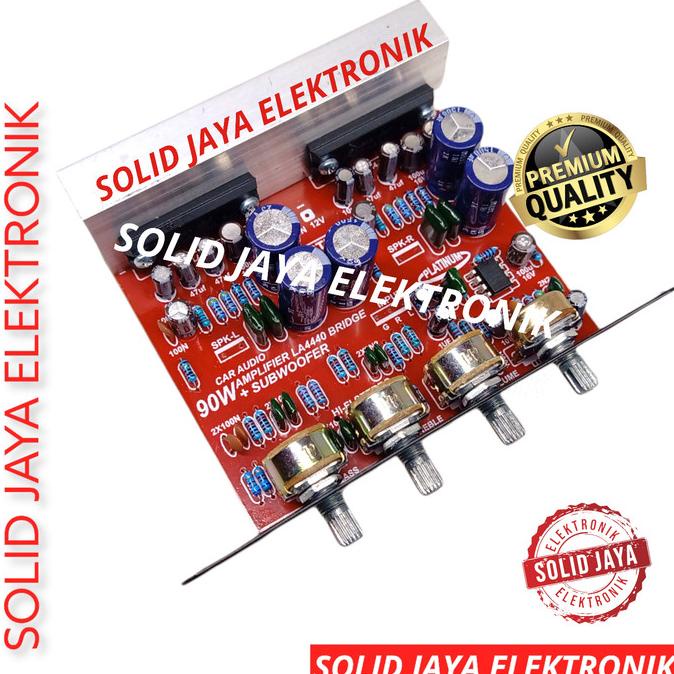 Kit Power Aktif Amplifier 12V La4440 Btl Subwoofer La Mobil Platinum