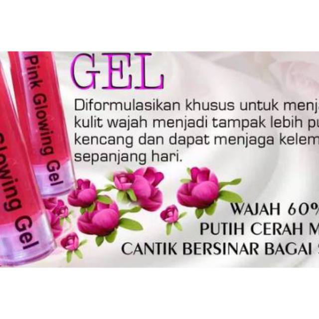 

PINK GLOWING GEL