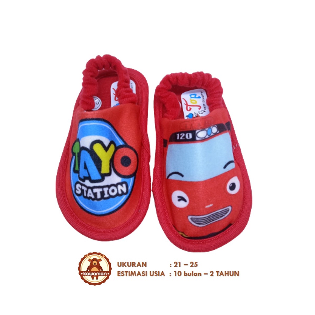 Sandal Bayi Prewalker Laki-Laki dan Perempuan Sandal Bapau Bayi