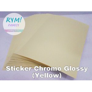 

Jual Sticker Chromo Glossy F4 1 Pack 100 lembar edisi grosir