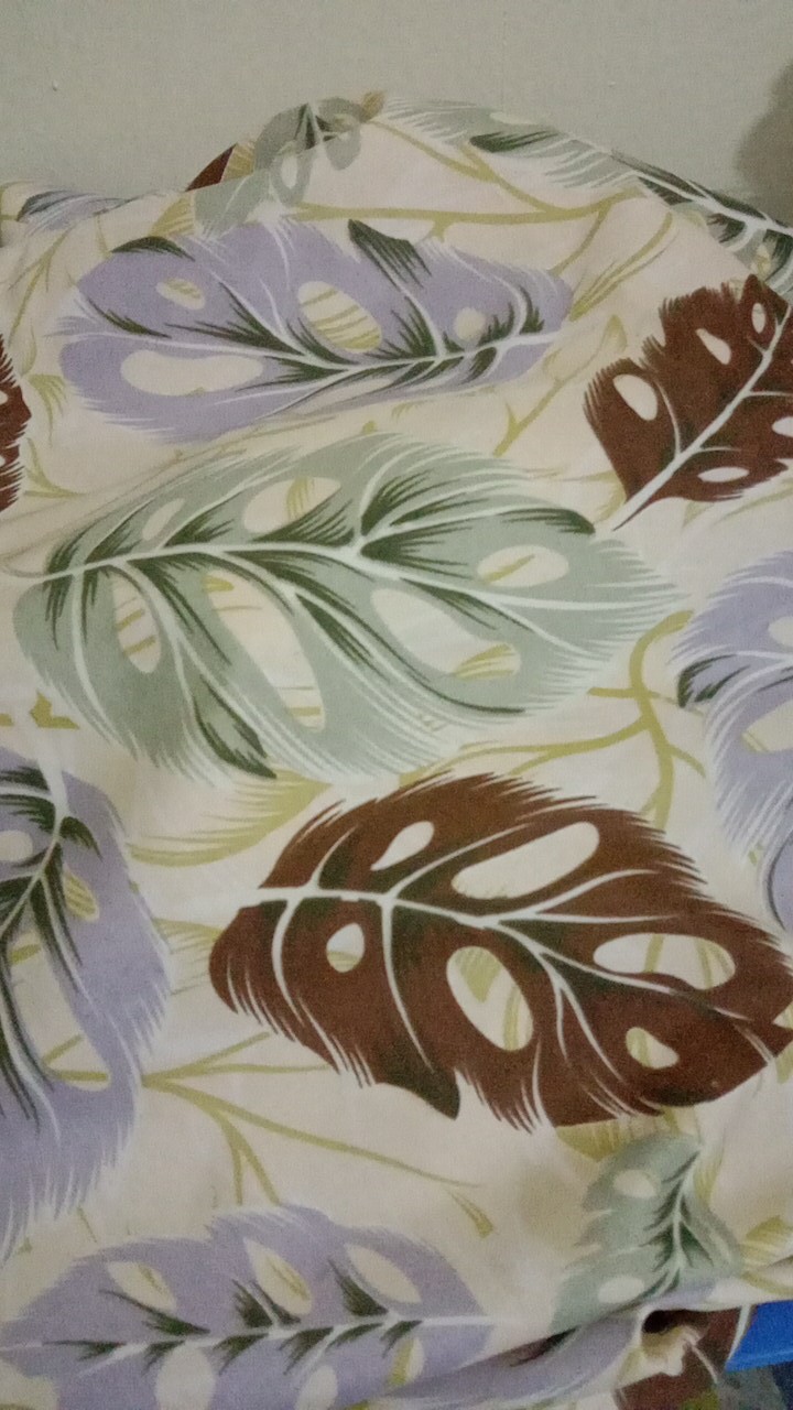 Bahan Kain Sprei Katun Micro Microtex Meteran Motif Janda Bolong